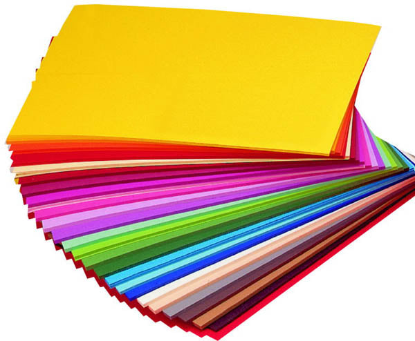 Moosgummi 2mm 20 x 30 cm (A4) 32 verschiedene Farben 1 Stück