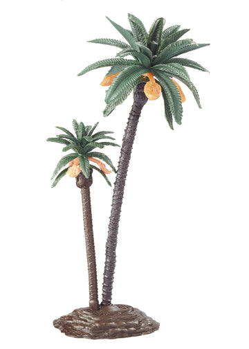 Dekopalme 2-fach 12cm und 18cm Kunststoff
