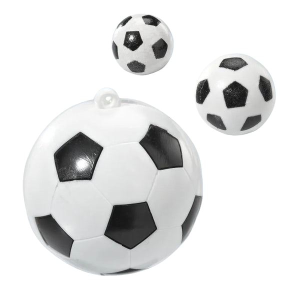 Miniatur Fußball schwarz-weiß