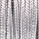Rayon Soutache Antique Silver metallic per Meter