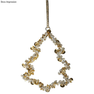 Drahtform Baum 6 x 7,5 cm 3 Stück/Pkg.