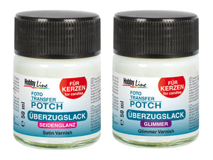 Foto Transfer Potch Überzugslack - auch für Kerzen 50 ml