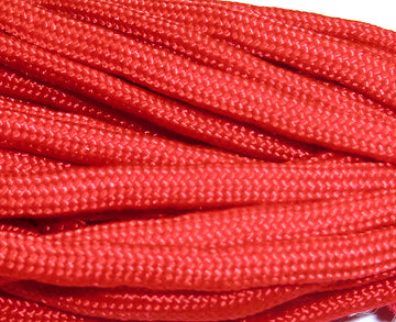 Paracord 4 mm, rot, 6,4 m/Bündel