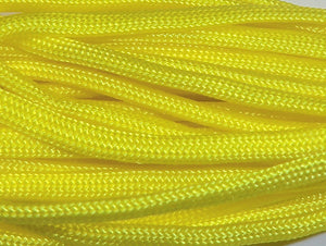 Paracord 4 mm, grellgelb, 6,4m/Bündel