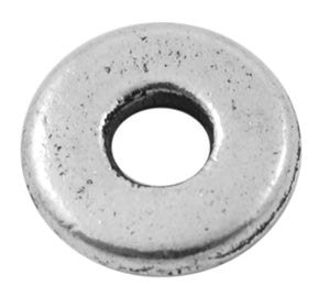 Tibetsilber Scheiben 10x2mm 50 Stk./Dose