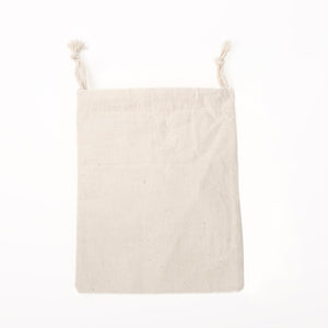Baumwollsackerl 15 x 10 cm, natur, pro Stück Baumwollbeutel Geschenkbeutel