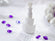 Wedding Bubbles Seifenblasen Tortenform weiß 24 Stück