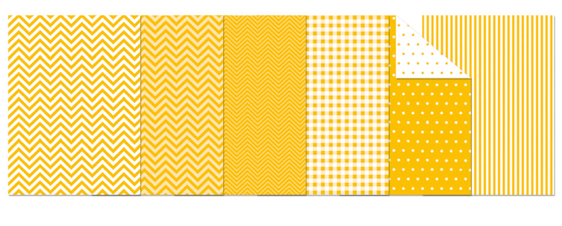 Bastelblock Monochrom 24x34cm 18 Bögen sortiert