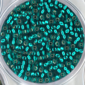 Miyuki Rocailles Silverlined Zircon 2,5mm 12g