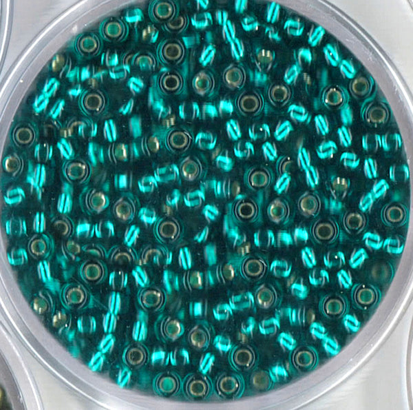 Miyuki Rocailles Silverlined Zircon 2,5mm 12g