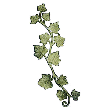 Wachsmotiv Efeuranke grün 12,5 cm