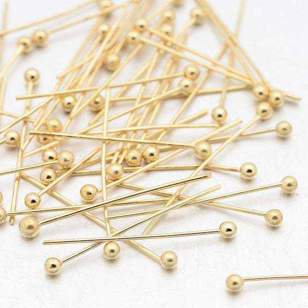 Nietstifte mit Schmuckkopf 20x0,4mm 50 Stück