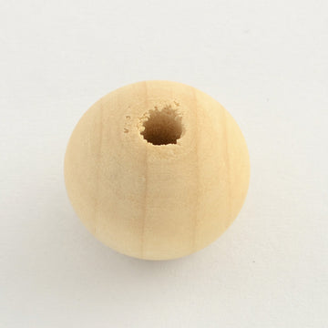 Rohholz-Kugeln mit Lochbohrung Perle 4mm 400 Stück/Packung