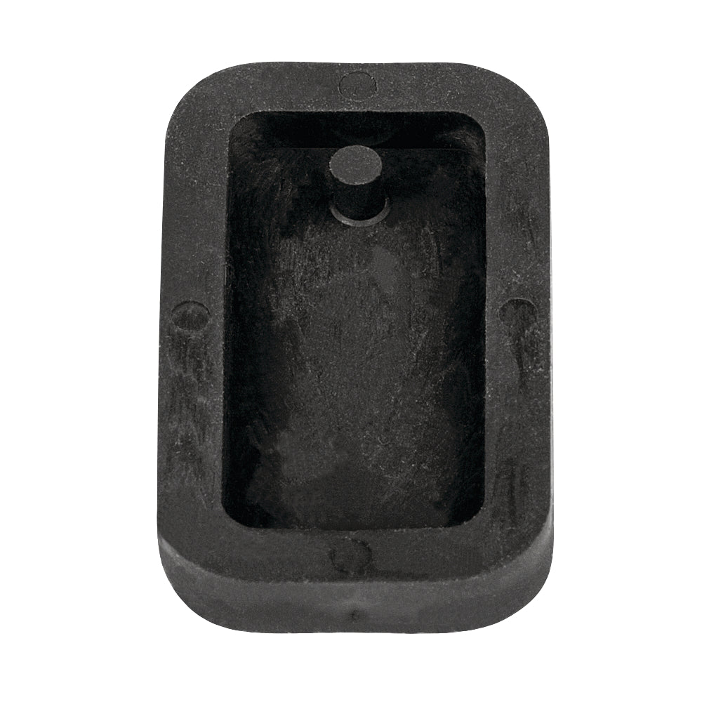 Betongießform Anhänger rechteck 1,9x3,9cm