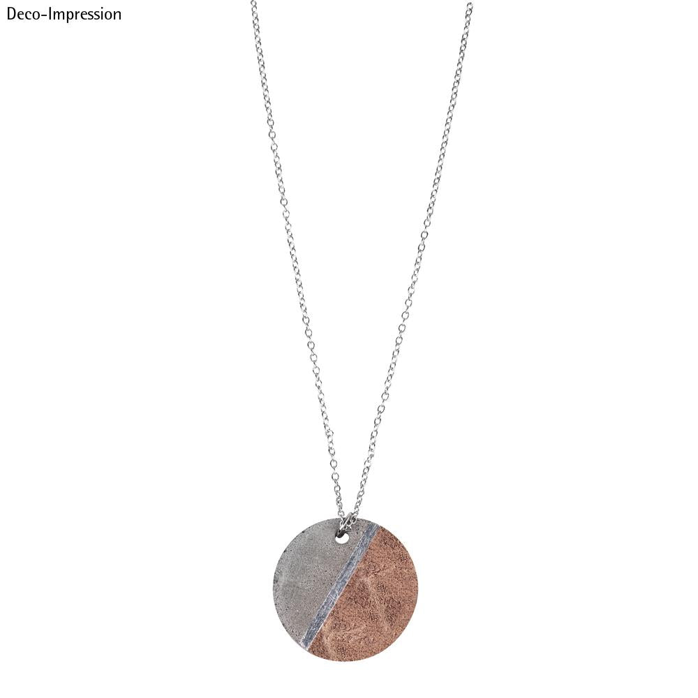 Betongießform Anhänger rund 3,9cm