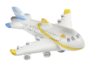 Flugzeug aus Polyresin, 6 cm