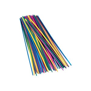 Strohhalme bunt sortiert  22cm 50 Stück
