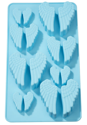 Silikon-Seifengießform Engel Flügel lebensmittelecht 20x10cm
