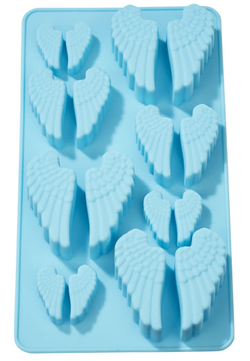 Silikon-Seifengießform Engel Flügel lebensmittelecht 20x10cm