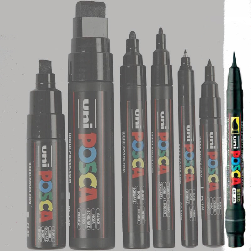 Posca Uni Marker Pinselspitze 1 -10mm