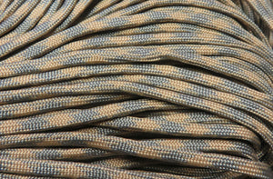 Paracord 4mm, beige-grau,  6,4 m