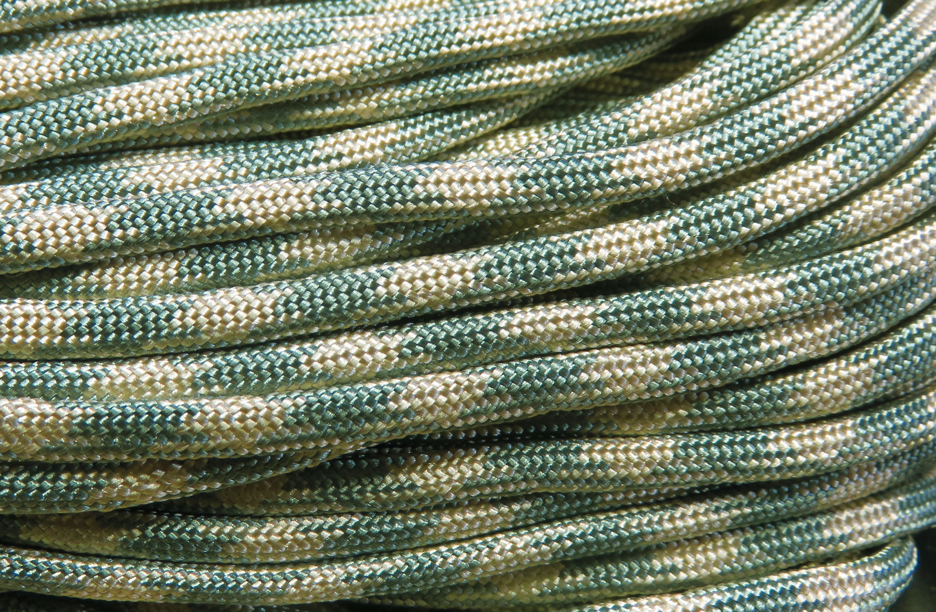 Paracord 4mm, flachs-graublau, 6,4 m