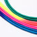 Paracord 4 mm, Batikstyle Regenbogen, 6,4 m