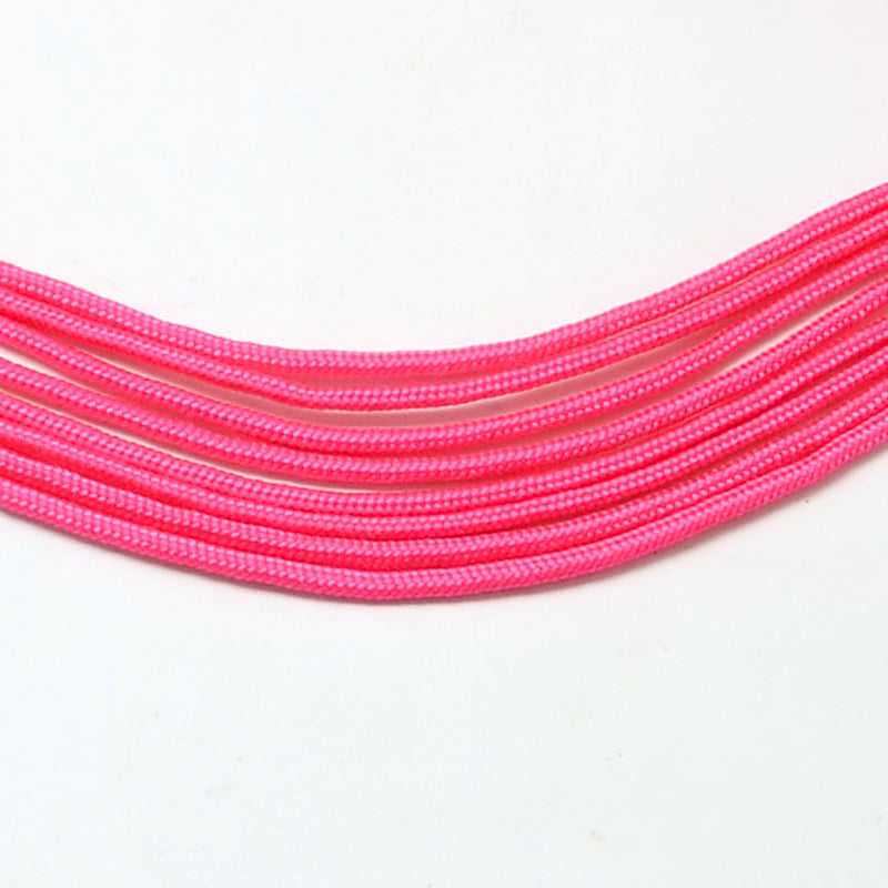 Paracord dünn 2 mm, leuchtend pink, 10 m