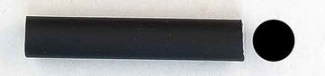 Kautschukschnur PVC-Band rund 10 mm schwarz per Laufmeter