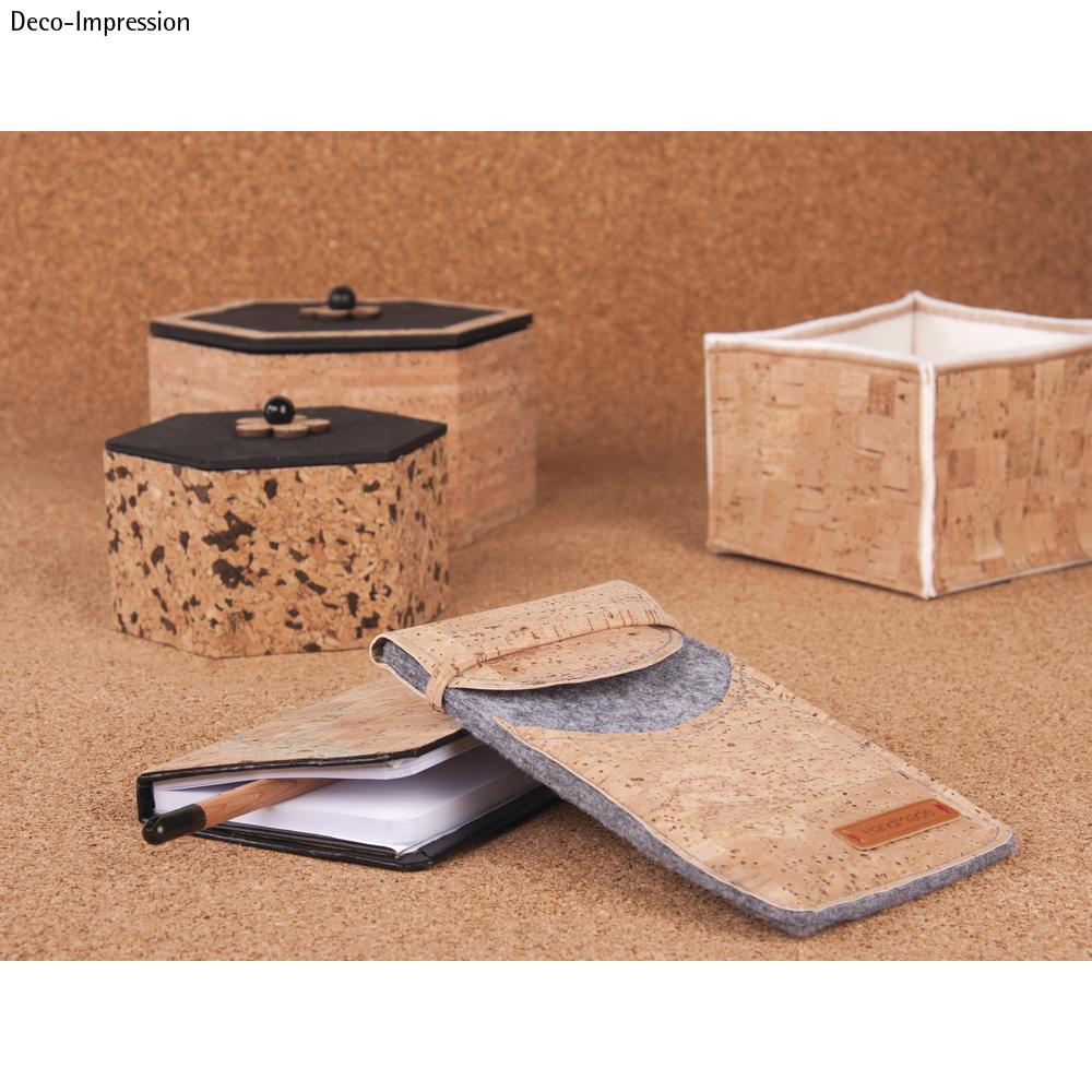 Korkstoff natur gerollt 0,5mm 30x45cm