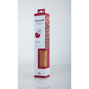 Korkstoff natur gerollt 0,5mm 30x45cm