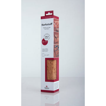 Korkstoff natur gerollt 0,5mm 30x45cm