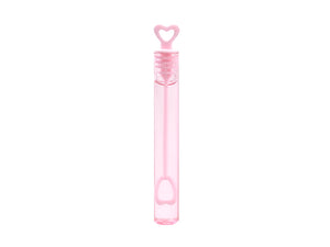 Seifenblasen- Soap Bubbles Herz pink 48 Stück