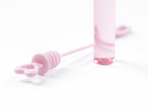 Seifenblasen- Soap Bubbles Herz pink 48 Stück