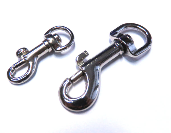 Karabinerhaken mit Wirbel 3 Stück/Packung