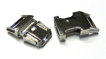 Klickverschluss Steckschnalle Metall, massiv, Zinkdruckguss 3001,Klickschnalle pro Stück