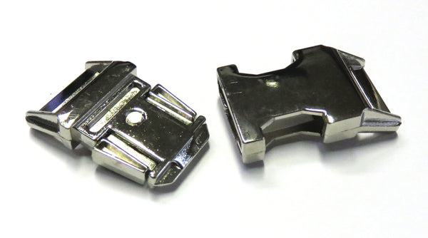 Klickverschluss Steckschnalle Metall massiv Zinkdruckguss 3001 1 Stück