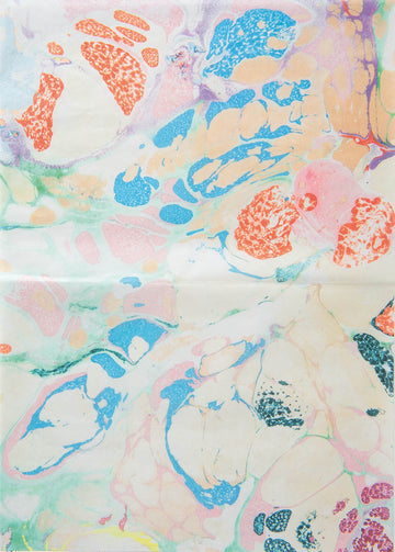Decoupage Papier Paper Patch marmoriert 300x430mm 1 Bogen
