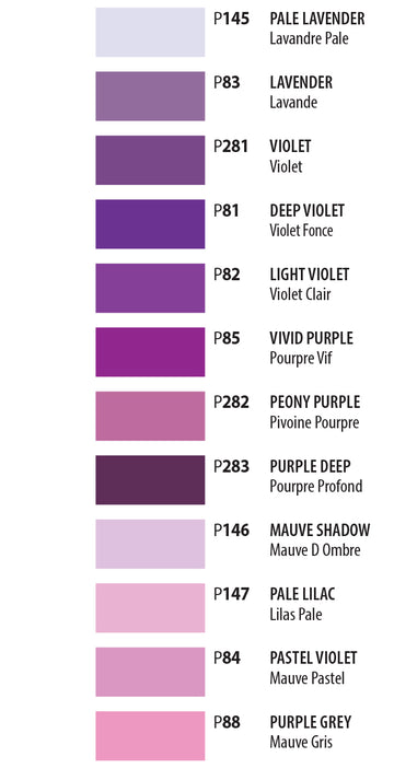 Touch Twin Marker, Alkohol-Marker, LILA-VIOLET-Töne, 1 Stück