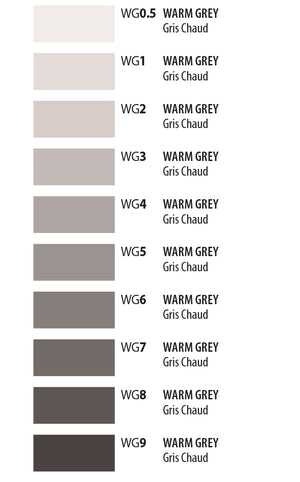Touch Twin Marker, Alkohol-Marker, WARM GREY-Töne, 1 Stück