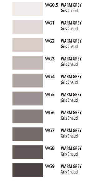 Touch Twin Marker, Alkohol-Marker, WARM GREY-Töne, 1 Stück