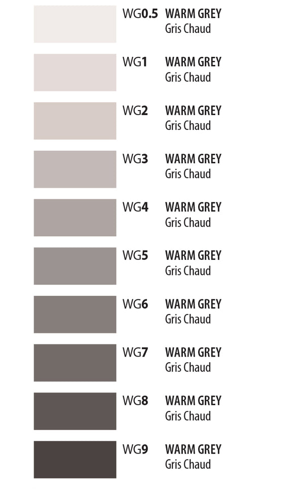 Touch Twin Marker, Alkohol-Marker, WARM GREY-Töne, 1 Stück