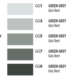Touch Twin Marker, Alkohol-Marker, GREEN GREY-Töne, 1 Stück