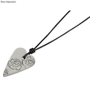 Gießform Anhänger Herz 2,7 x 3,9cm