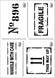Schablone Schrift und Zeichen Fragile DIN A4