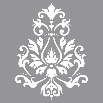 Schablone Ornament Brokatmotiv 30,5 x 30,5cm