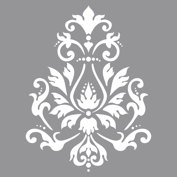 Schablone Ornament Brokatmotiv 30,5 x 30,5cm