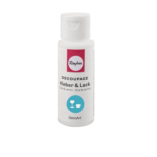 Decoupage Kleber und Lack glänzend 59ml