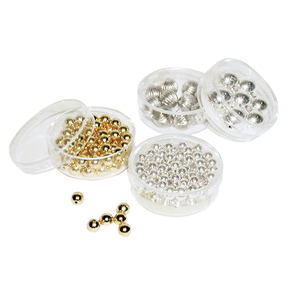 Silberperle rund 3mm 250 Stk/Dose
