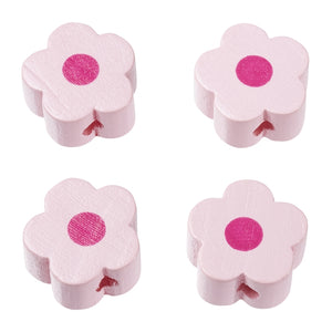 Schnulli Blümchen, 16x8mm, 13 verschiedene Farben